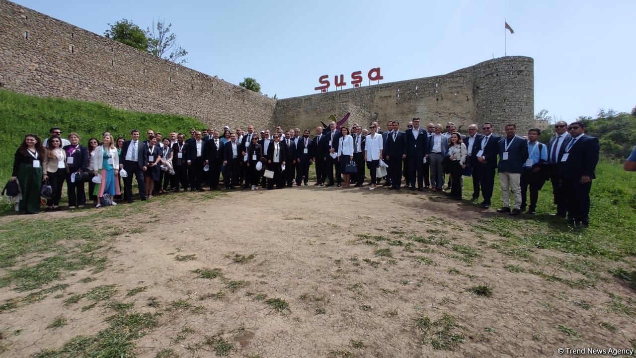 Foreign delegation visits Shusha city [PHOTO]