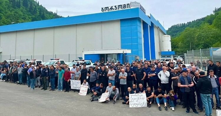 Borjomi mineral water company denies intention to replace protesting employees