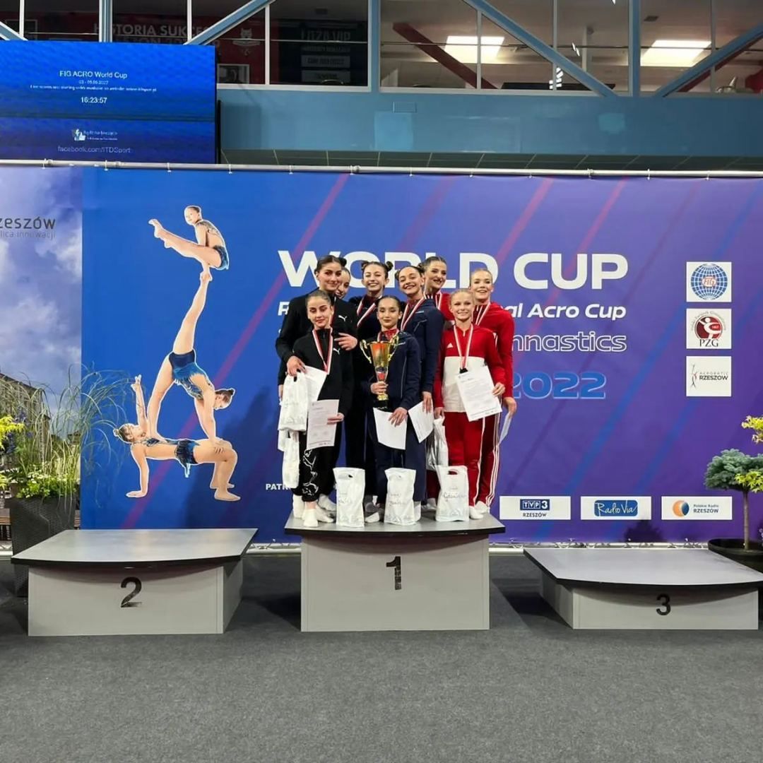 W Polsce gimnastyczki narodowe zdobywają złote medale [PHOTO]