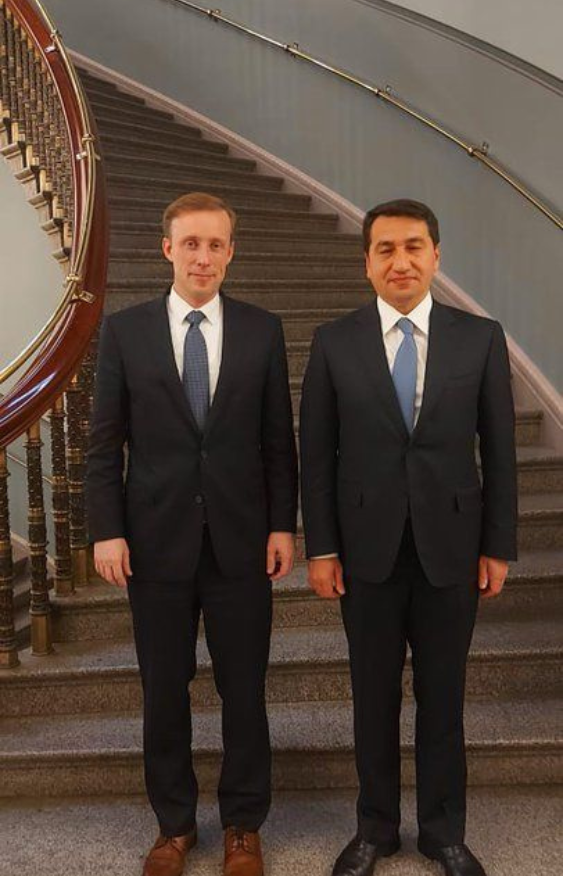 Azerbaijani top foreign policy aide, US Nat'l Security Advisor meet in Washington