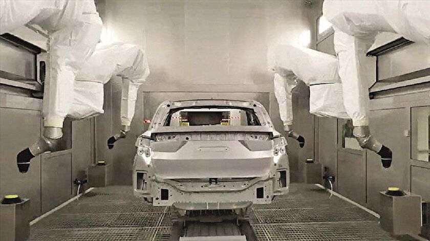 Turkish domestic electric car - TOGG completes paint shop installation at Gemlik Facility