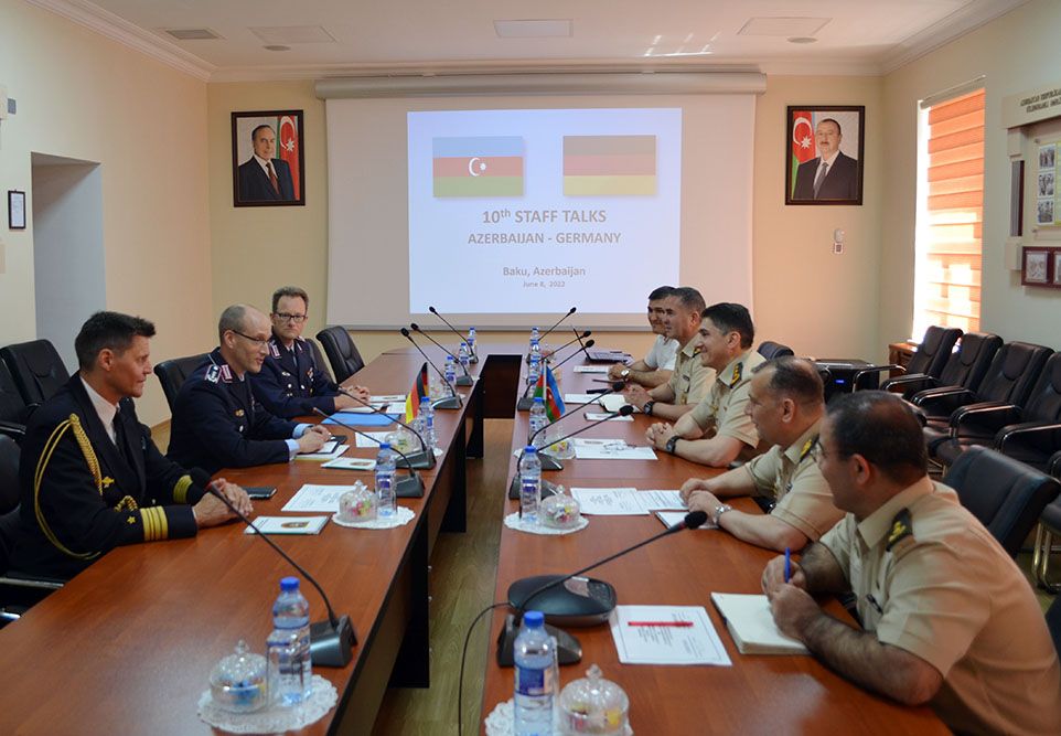 Azerbaijan, Germany eye military co-op, regional, int’l security issues