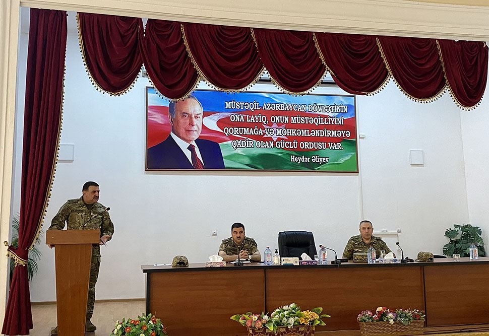 Azerbaijani Army holds training-methodological sessions with military psychologists [PHOTO]