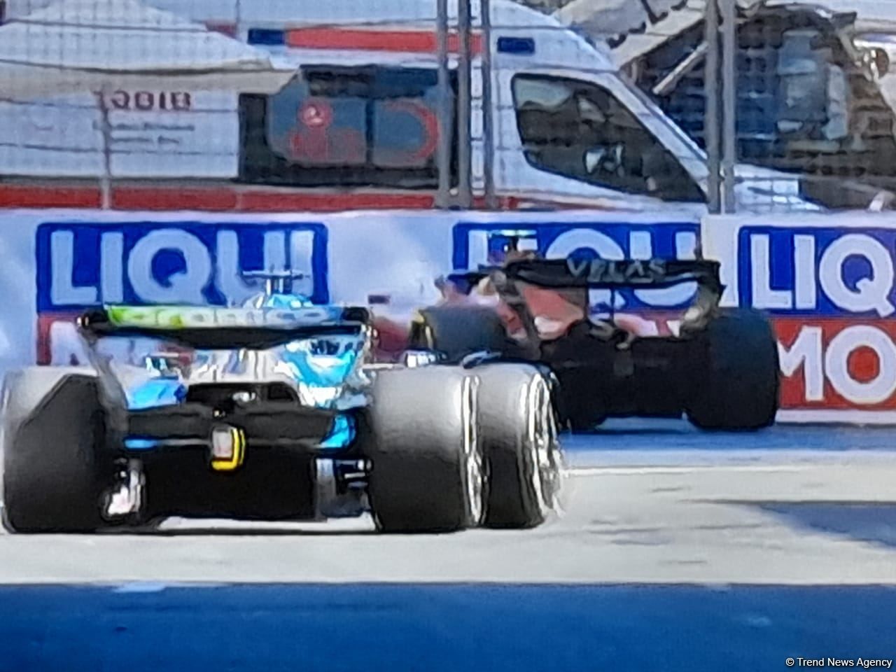 Ferrari drivers quit Azerbaijan Grand Prix