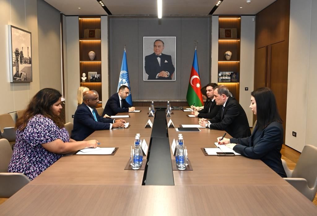 Azerbaijan, UN discuss multifaceted cooperation, regional security issues [PHOTO]