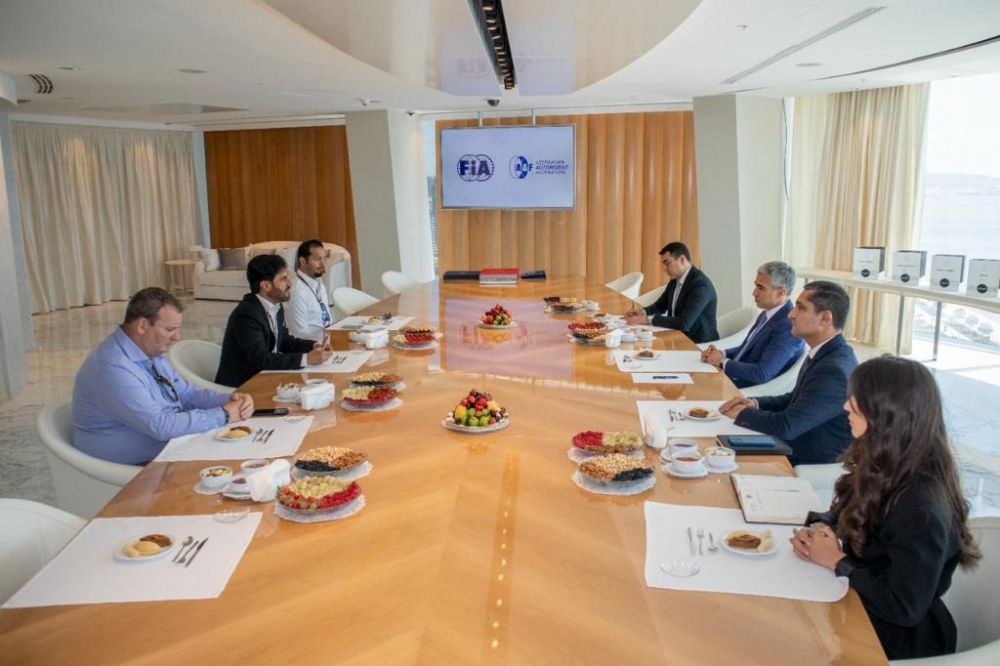 FIA, Azerbaijan Automobile Federation discuss partnership [PHOTO]