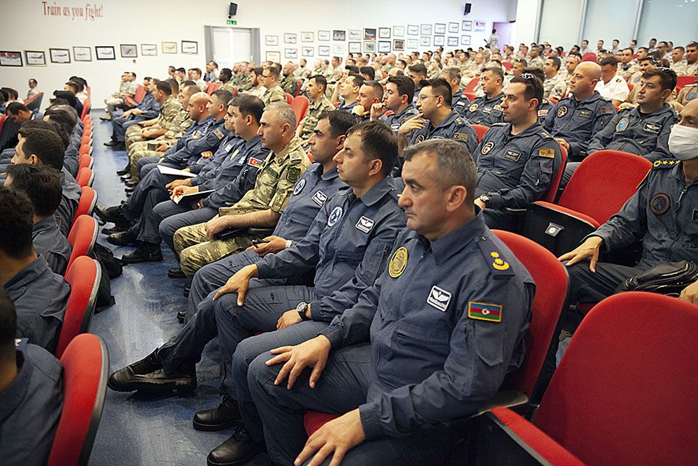 Azerbaijani servicemen briefed on Anatolian Eagle- 2022 int’l drills in Turkiye [PHOTO] - Gallery Image