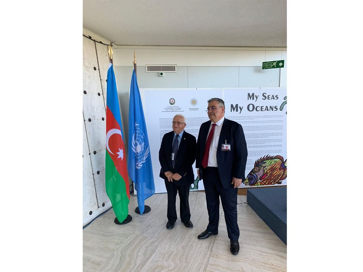 Azerbaijani ambassador talks projects in Caspian Sea with president of International Ocean Institute