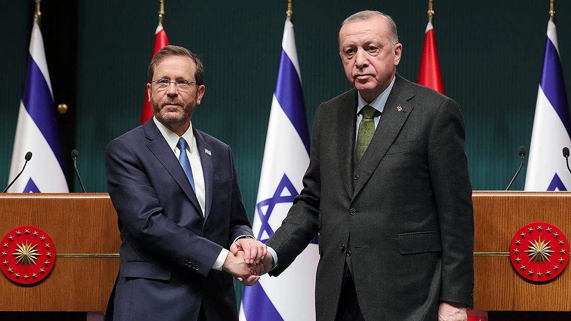 Israeli president thanks Turkiye for counterterrorism efforts