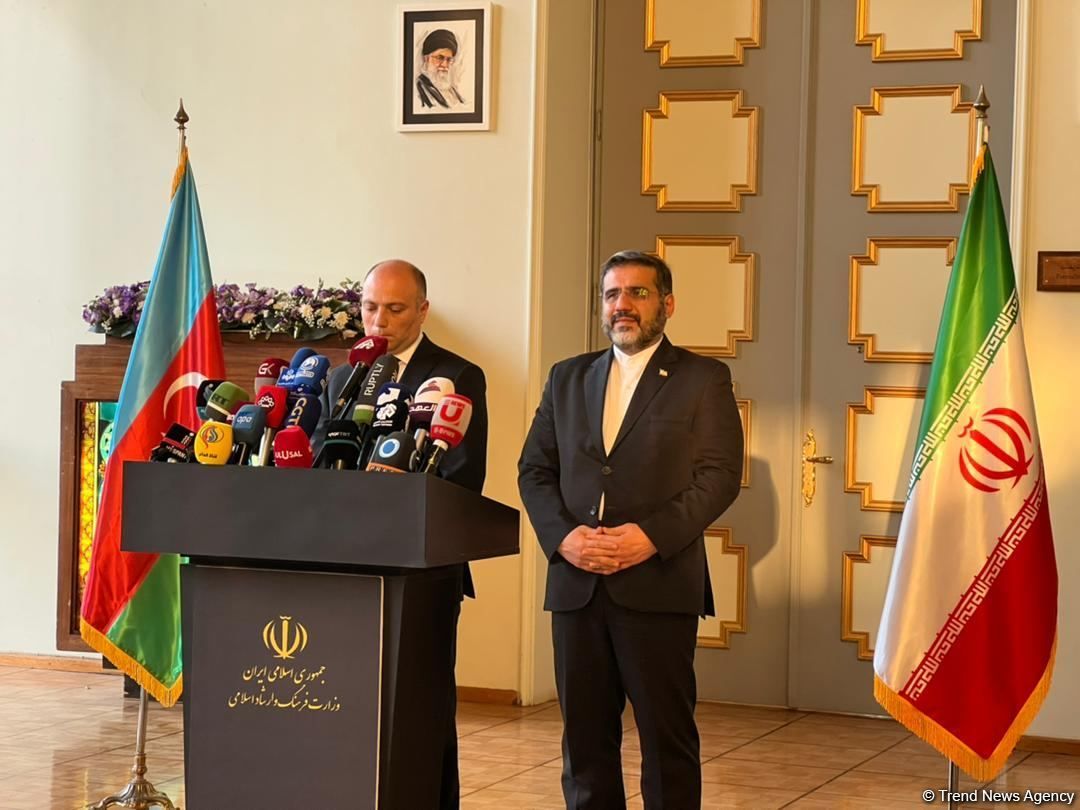 Azerbaijani culture minister discusses ties with Iranian counterpart in Tehran [PHOTO] - Gallery Image