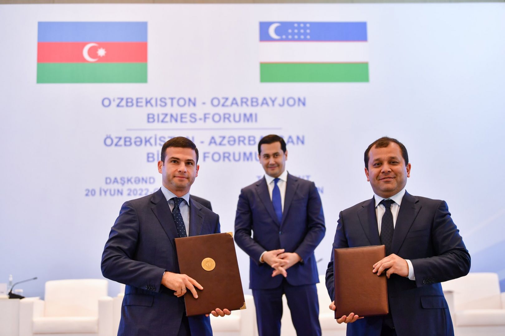 Azerbaijan, Uzbekistan ink various cooperation accords [PHOTO] - Gallery Image