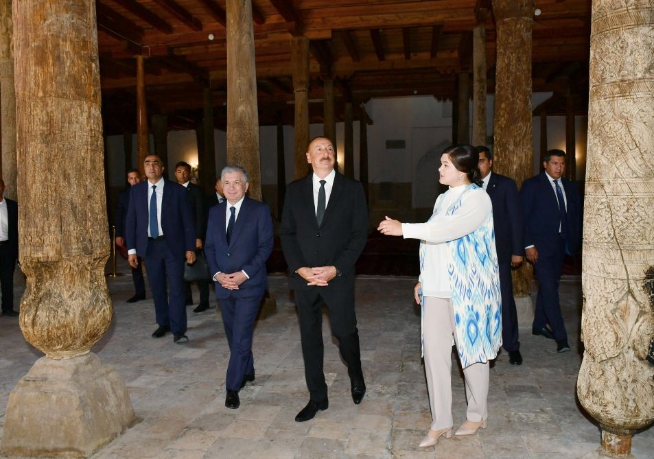 President Ilham Aliyev views Ichan-Kala Historical Architectural State Museum [UPDATE] - Gallery Image