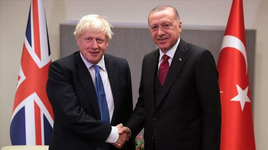 Erdogan, Johnson discuss Ukraine, defense cooperation over phone