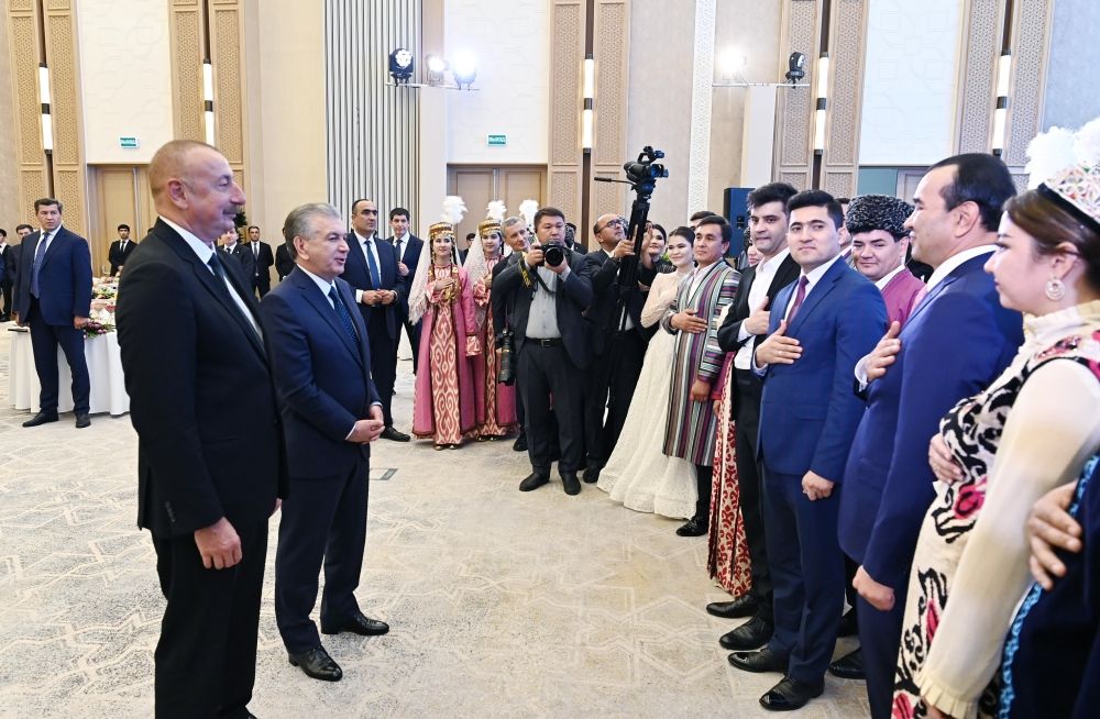 Uzbek president organizes reception in honor of President Ilham Aliyev [UPDATE] - Gallery Image