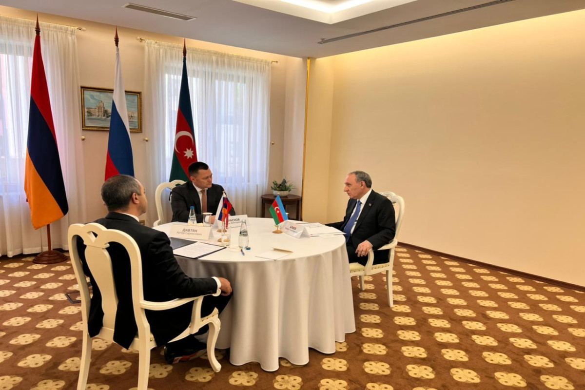 Meeting of Azerbaijani, Armenian, Russian prosecutor generals takes place [PHOTO] - Gallery Image