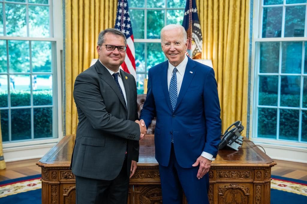 Azerbaijani Ambassador to US meets with Joe Biden [PHOTO] - Gallery Image