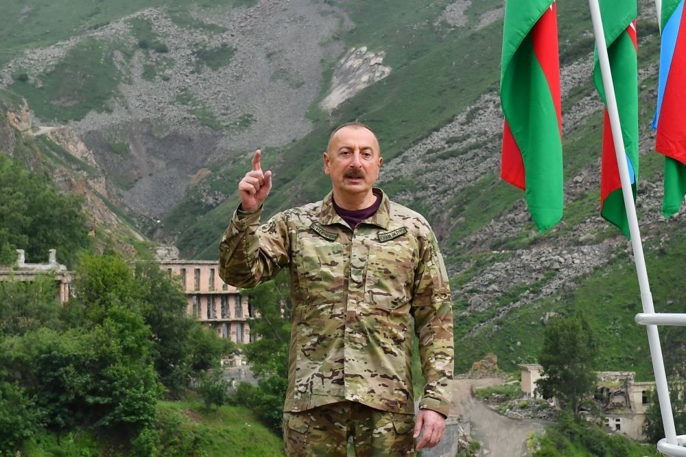 Azerbaijan to continue conducting large-scale activities in its liberated territories - President Ilham Aliyev [UPDATE]