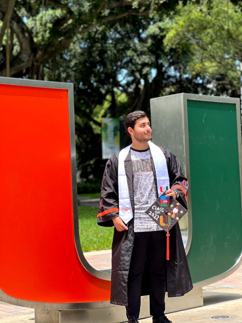 Azerbaijani to do his Ph.D. research on a joint NASA project [PHOTO]