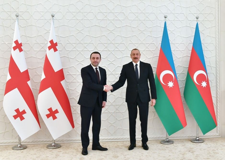 Azerbaijani president congratulates Georgian premier on birthday