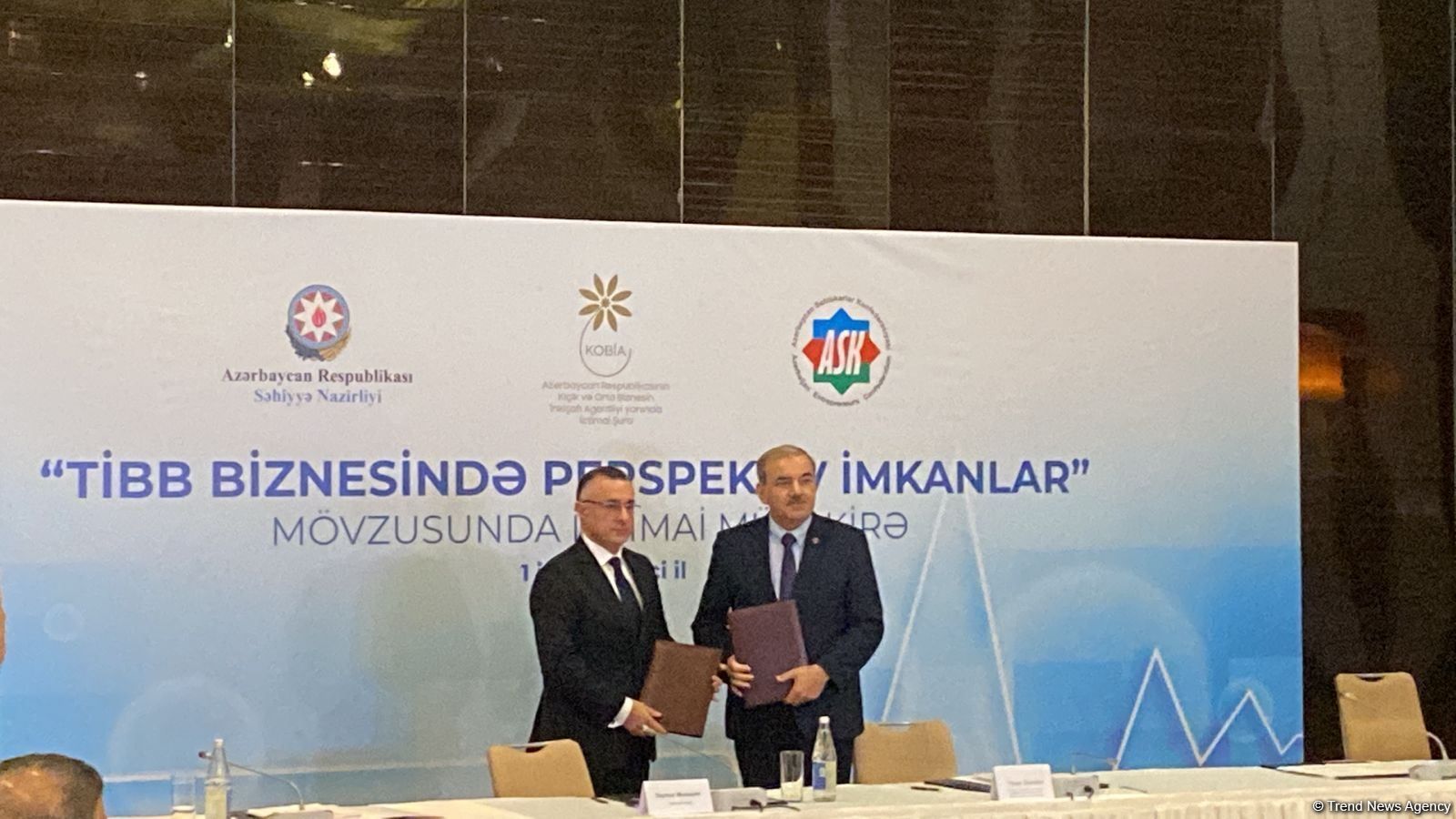 Azerbaijani Health Ministry,  National Confederation of Entrepreneurs ink MoU [PHOTO]