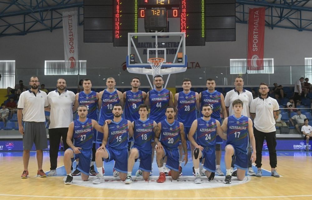 Azerbaijan national basketball team reaches semi-finals of European championship [PHOTO] - Gallery Image