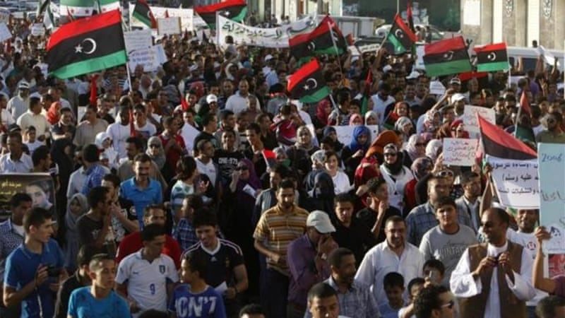 Libyan National Army supports demands of protesters