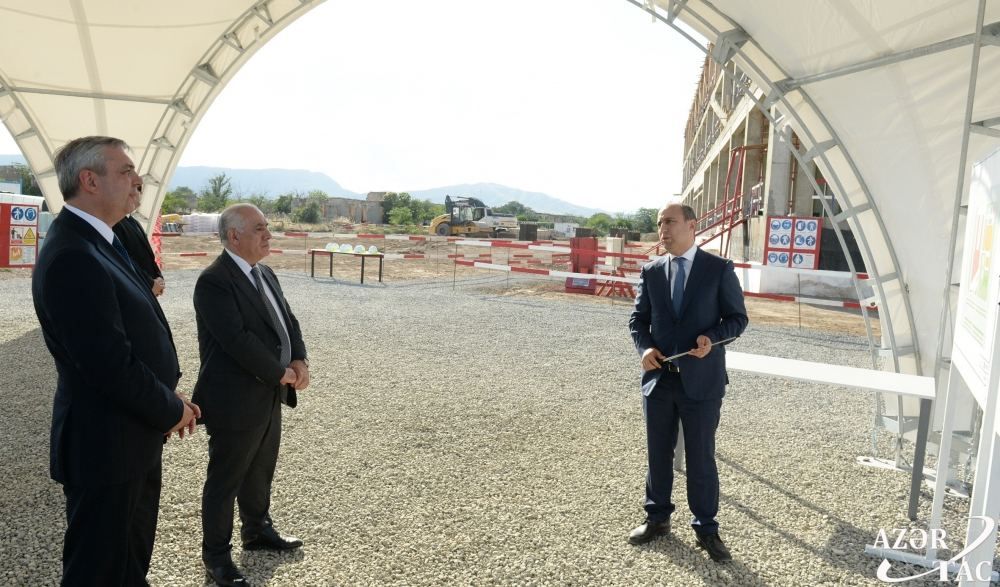 Azerbaijani top officials visit liberated lands to inspect rehabilitation activities [PHOTO] - Gallery Image