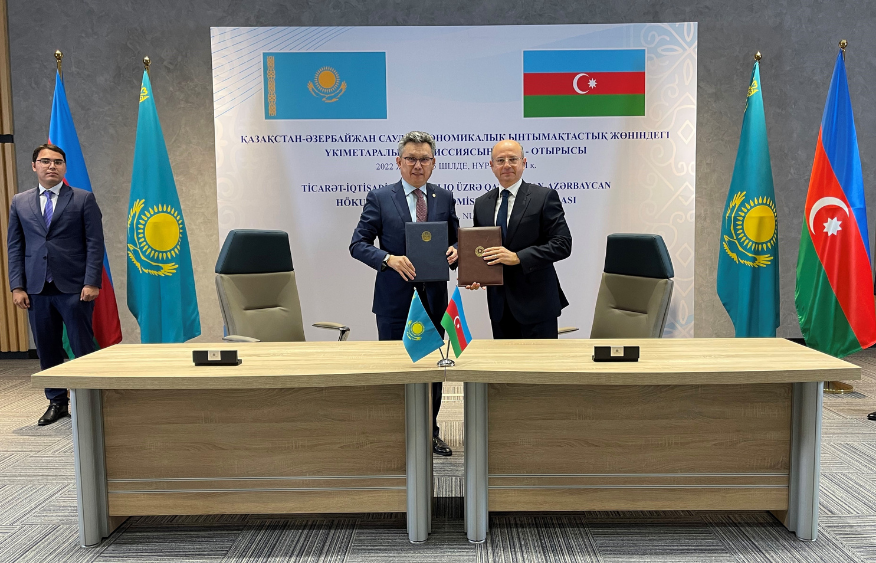 Minister: Azerbaijan, Kazakhstan trade turnover up by more than six times [PHOTO] - Gallery Image