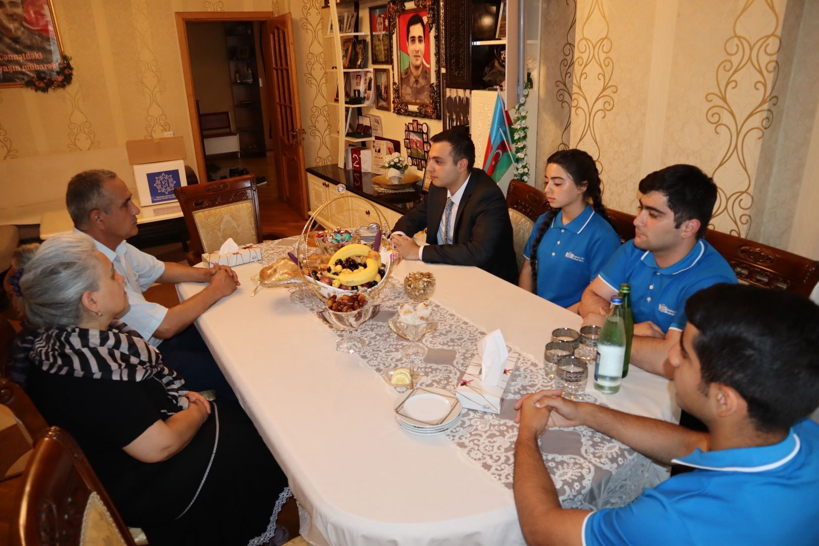 Families of martyrs receive gifts on occasion of Eid al-Adha at initiative of President of Heydar Aliyev Foundation Mehriban Aliyeva [PHOTO] - Gallery Image