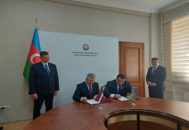 Azerbaijani Vegetable Institute, Latvian Life Sciences University ink MoU