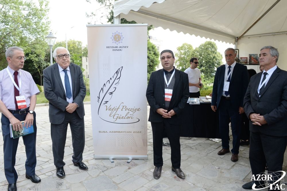 Vagif Poetry Days get underway with book exhibition in historical city of Shusha [PHOTO]