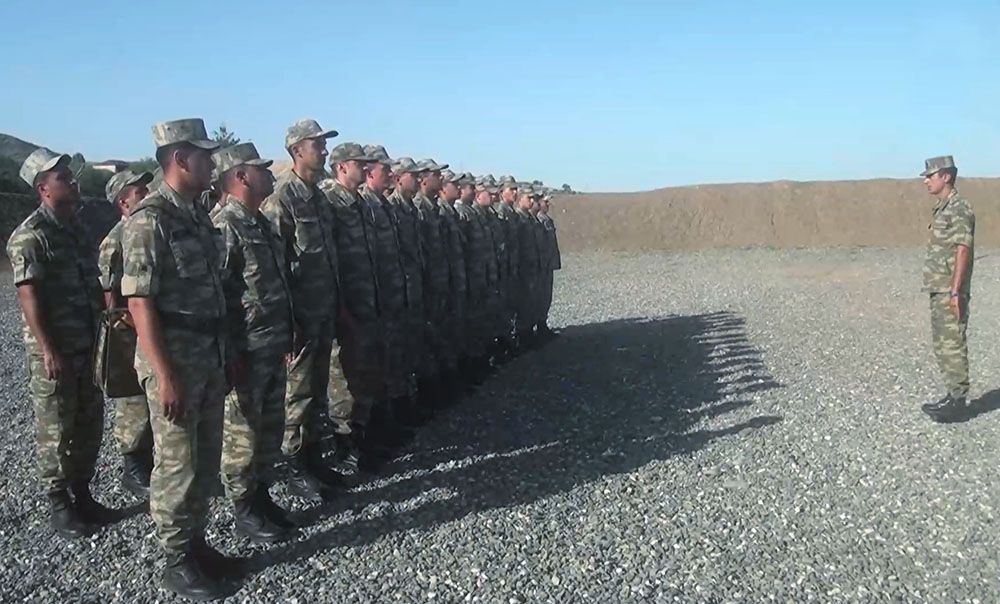 Azerbaijani army units organize high-level service in liberated lands [VIDEO]