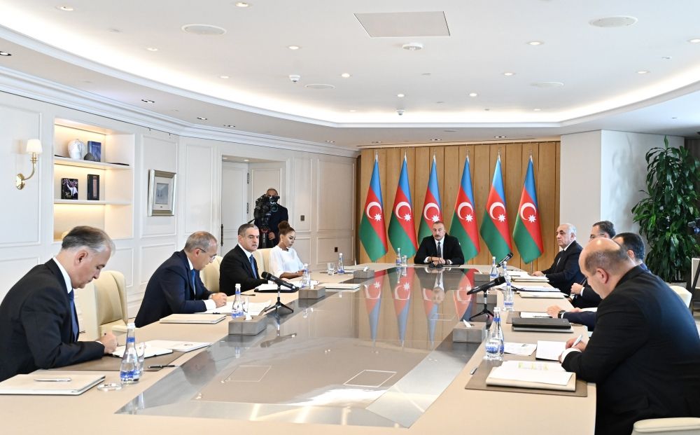 Azerbaijani president chairs meeting on results of 1H2022 [PHOTO/UPDATE] - Gallery Image