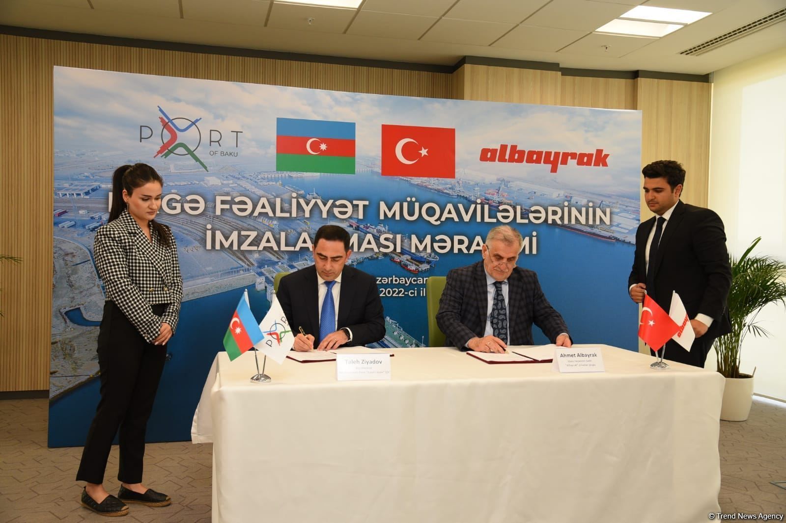 Port of Baku, Turkish Albayrak Holding ink MoU [PHOTO]