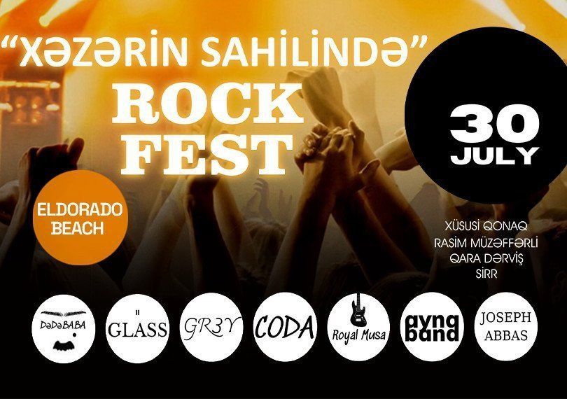 Rock festival to be on Caspian Sea Shore
