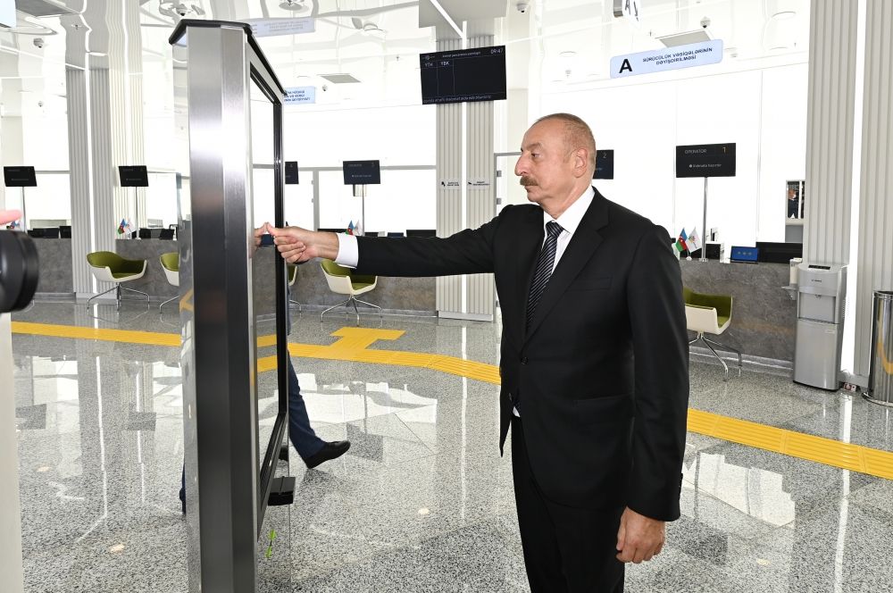 President Ilham Aliyev attends inauguration of Sumgayit regional ASAN xidmət Center No.2 [PHOTO/VIDEO]
