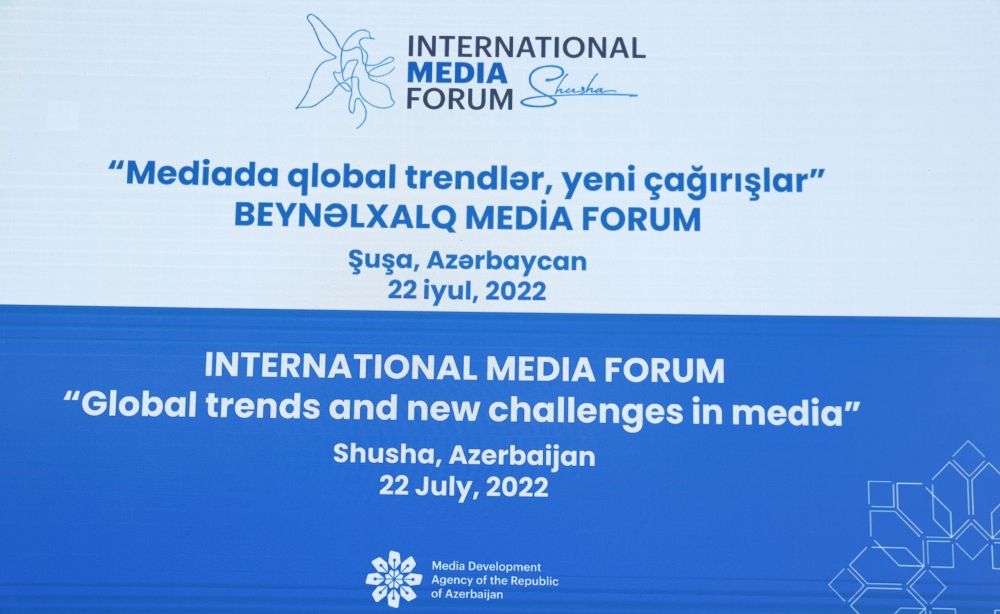 Shusha hosts int’l media forum to mark National Press Day [PHOTO] - Gallery Image