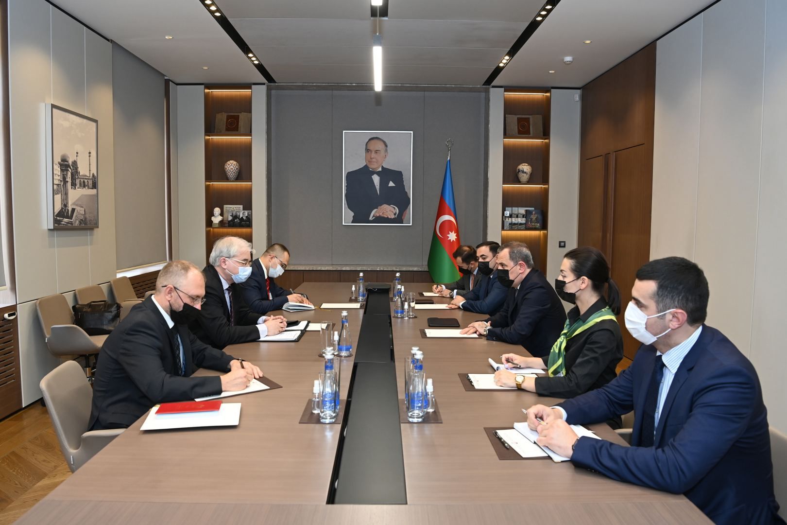 Azerbaijan's FM, Russia's MFA special rep discuss Azerbaijan-Armenia relations [PHOTO]
