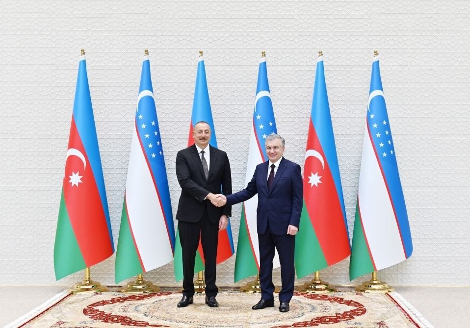 President of Azerbaijan Ilham Aliyev calls President of Uzbekistan Shavkat Mirziyoyev [UPDATE]