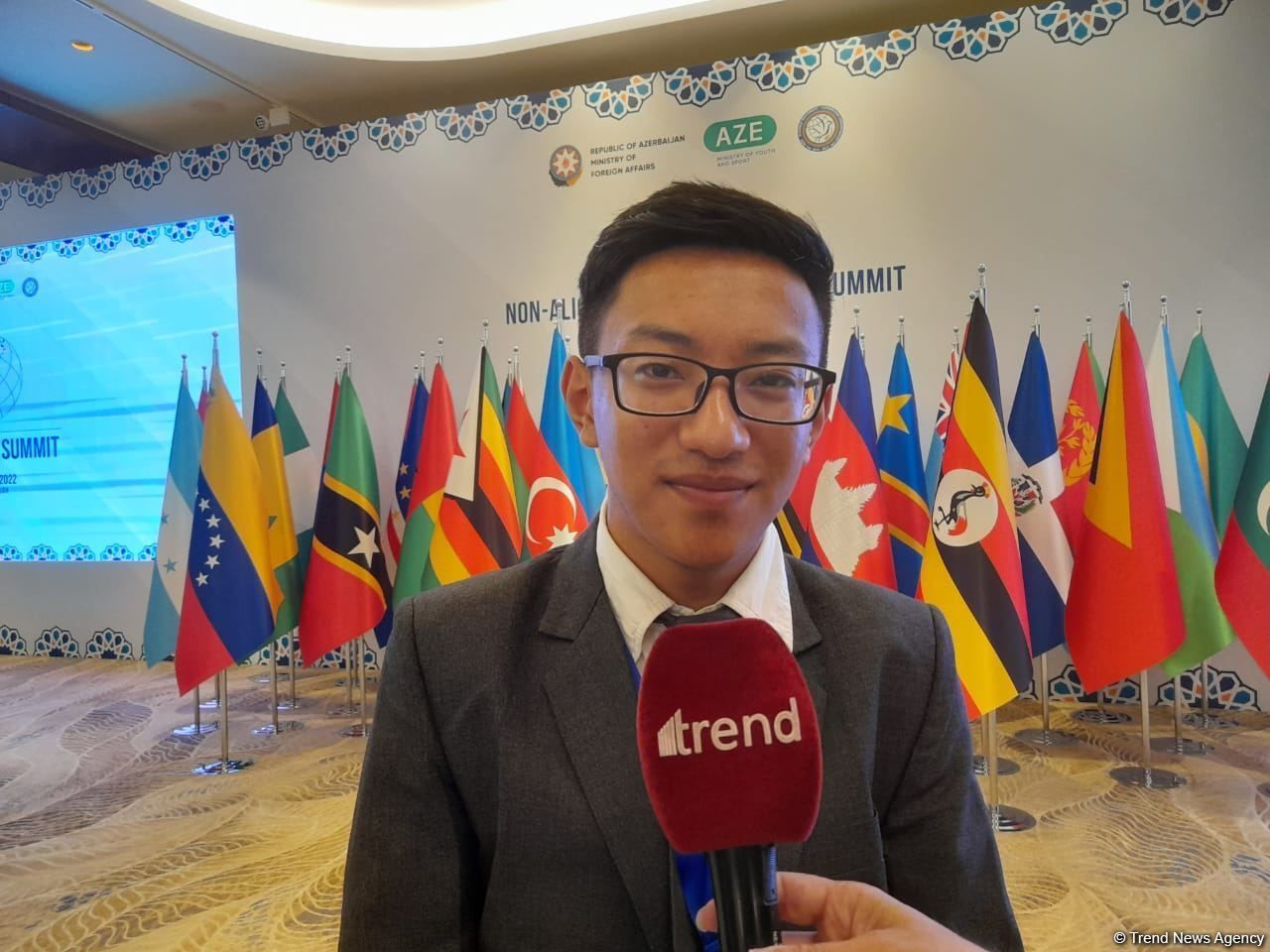 NAM Summit in Baku - excellent platform to discuss youth ideas, guest from Bhutan says [VIDEO]