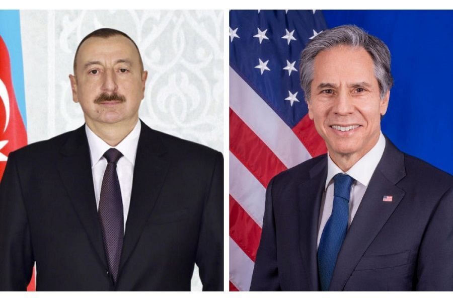 US Secretary of State calls Ilham Aliyev to discuss normalization of relations between Azerbaijan & Armenia
