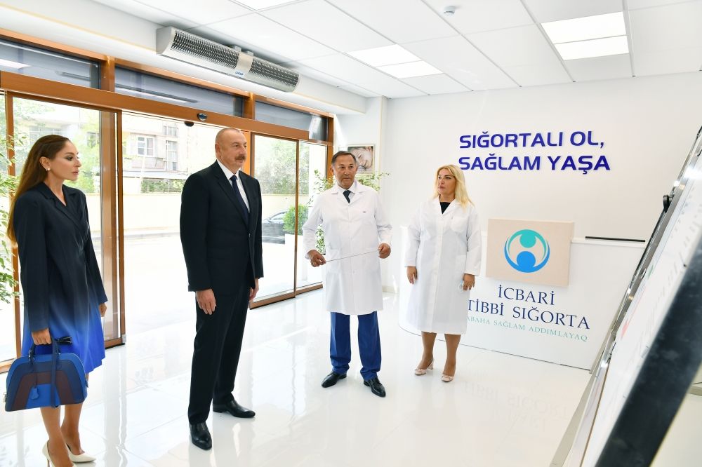 Azerbaijani president, First Lady view conditions at maternity hospital No 2 in Baku's Bakikhanov after major overhaul [PHOTO/VIDEO]