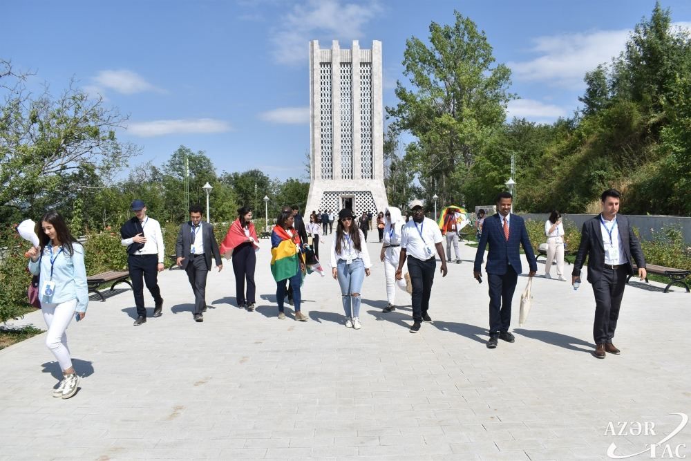 Visit of NAM Youth Summit's participants to Azerbaijan's Shusha wraps up [PHOTO]
