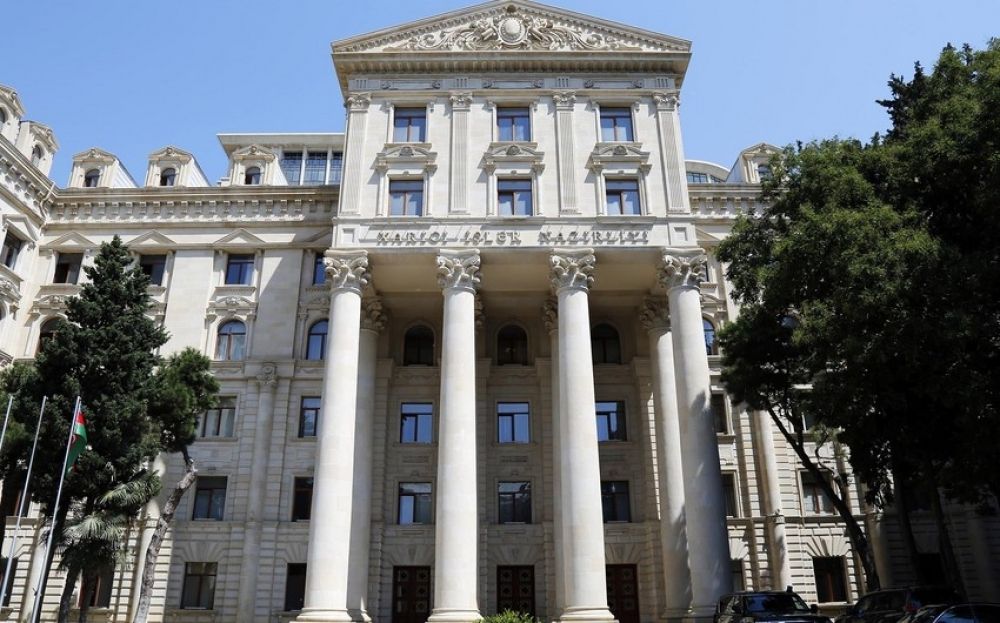 Azerbaijani Foreign Ministry raps Armenian political, military leadership for latest incident in Karabakh