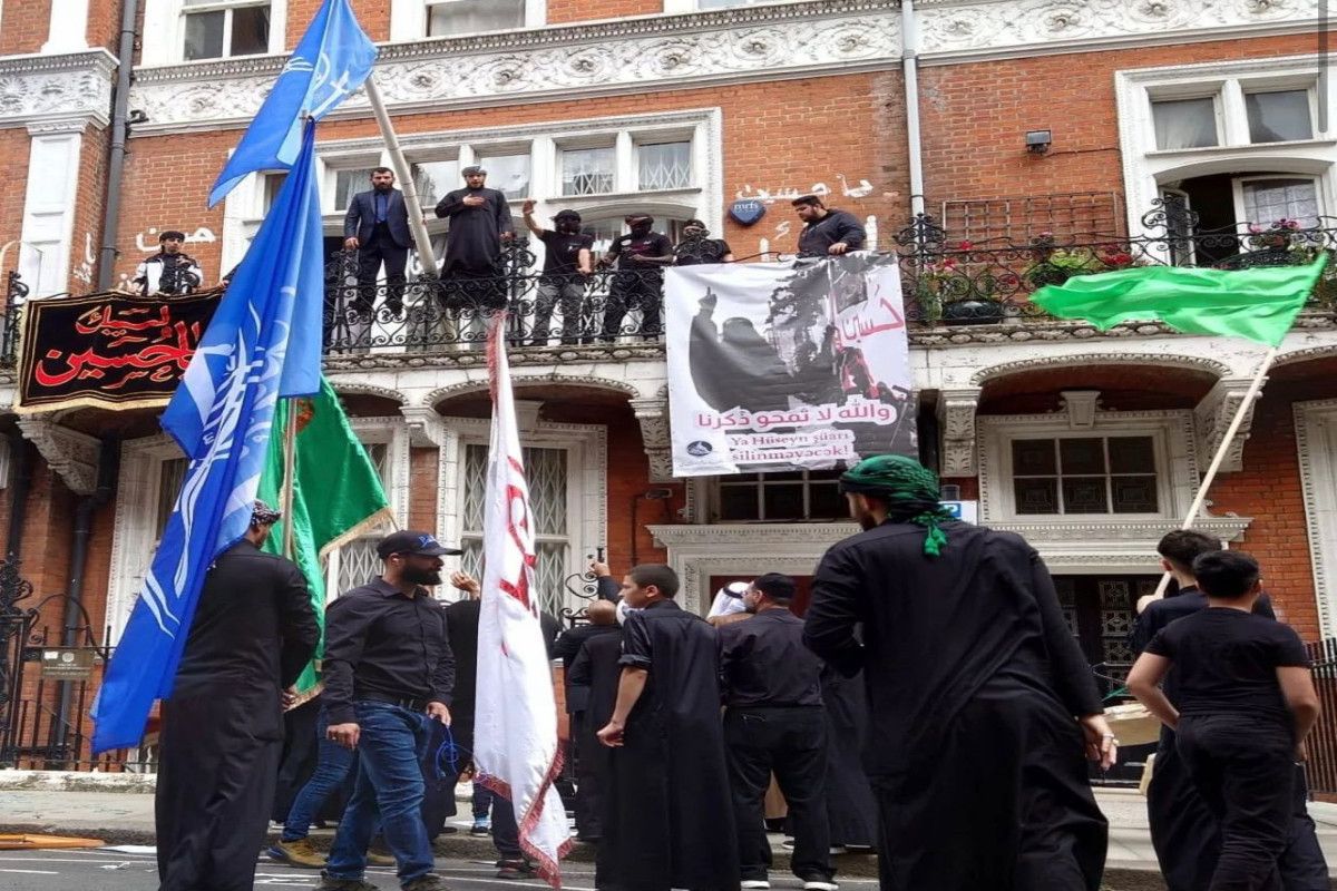 Azerbaijani embassy in London stormed by radical religious group,  envoy denounces attack as "barbaric" [UPDATE]
