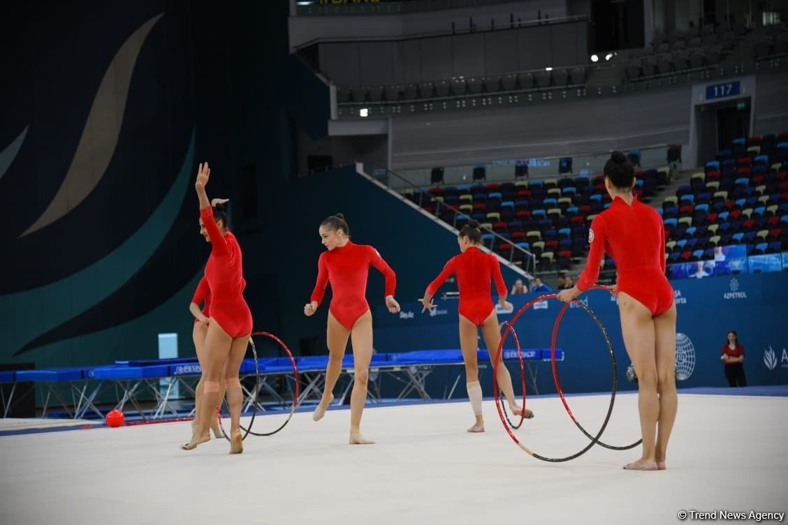 Final training of Azerbaijani gymnasts before Islamic Solidarity Games takes place in Baku [PHOTO]