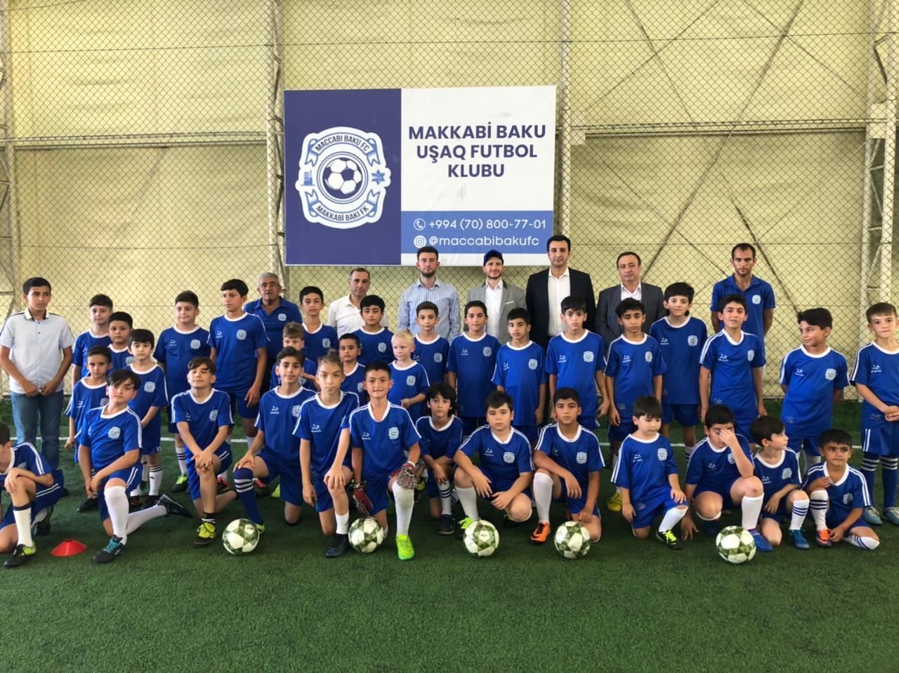 Israeli Ambassador visits Maccabi Baku children's football club [PHOTO]