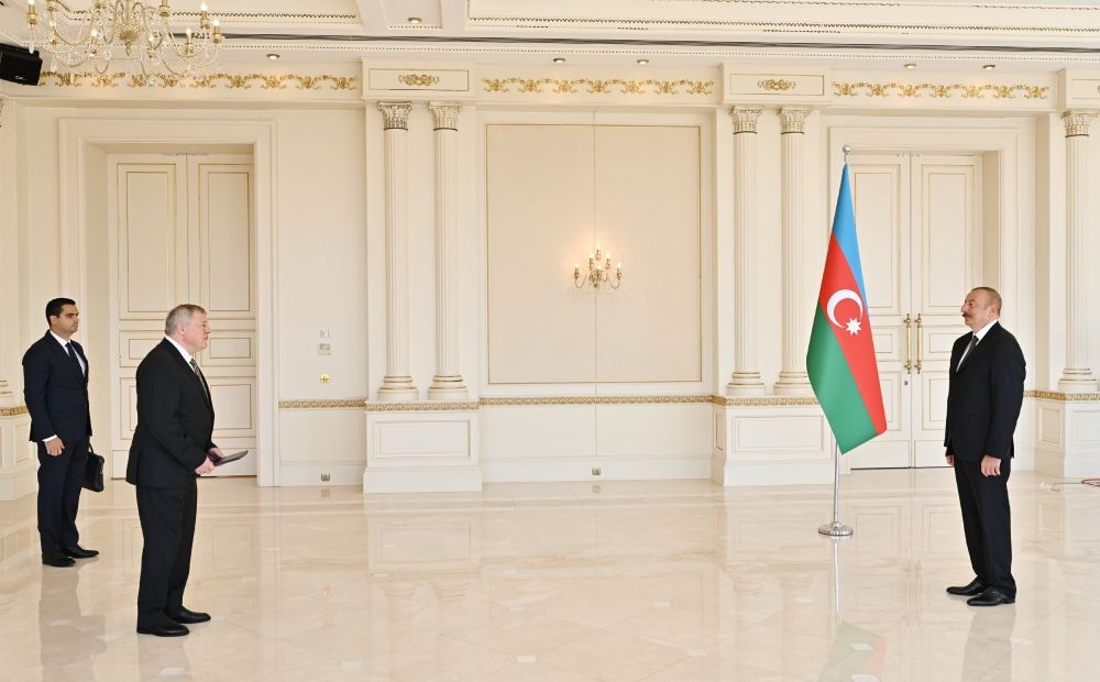 Azerbaijani president receives credentials of incoming Slovak ambassador [PHOTO] - Gallery Image