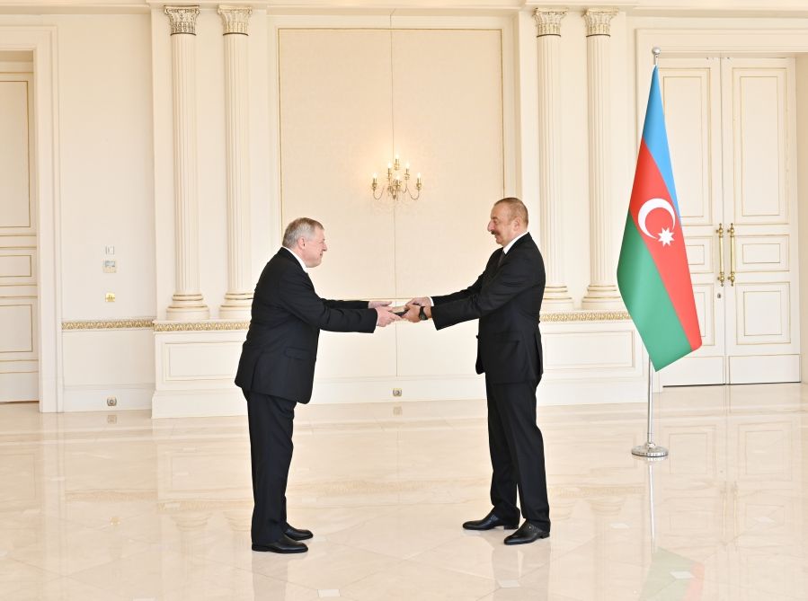 Azerbaijani president receives credentials of incoming Slovak ambassador [PHOTO] - Gallery Image