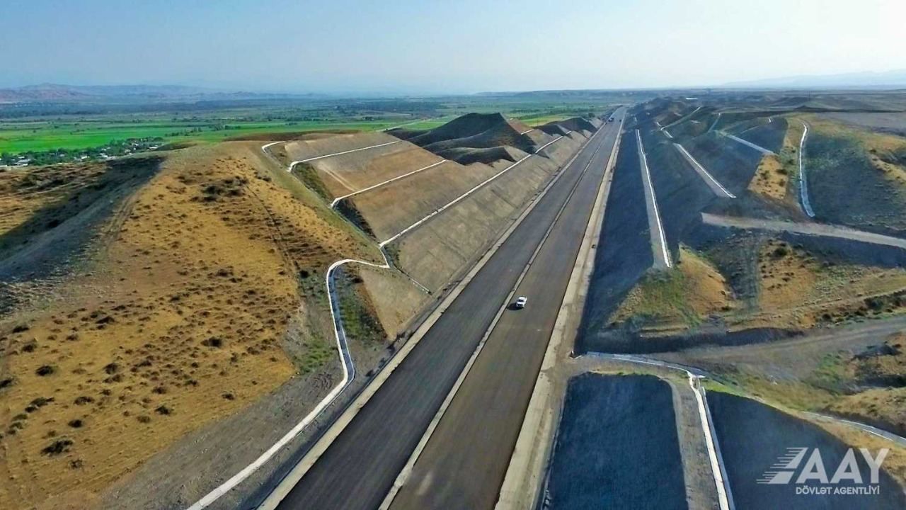Construction of Horadiz-Jabrayil-Zangilan-Aghband highway underway [PHOTO]